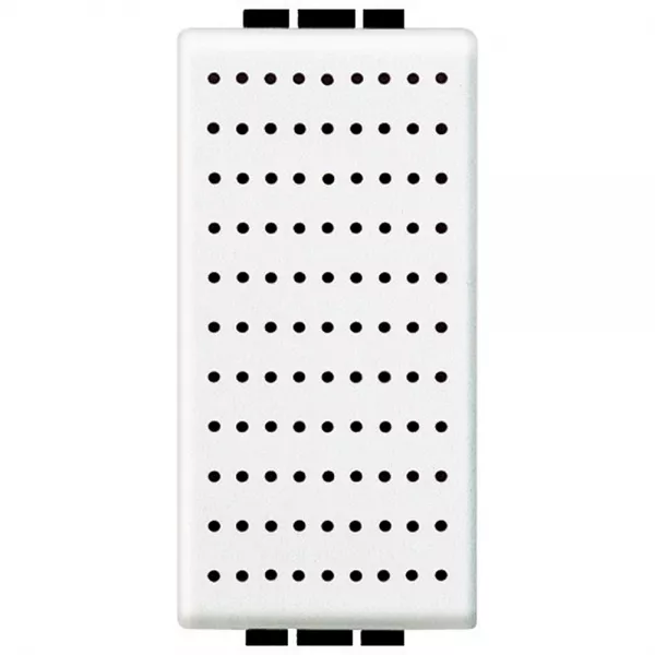 bticino-ronfleur livinglight - blanc - 1 module (n4356/230)