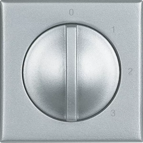 bticino-s�lecteur commutateur rotatif 1 voie 4 positions - ventilation 2 mod axolute alu (hc4016)