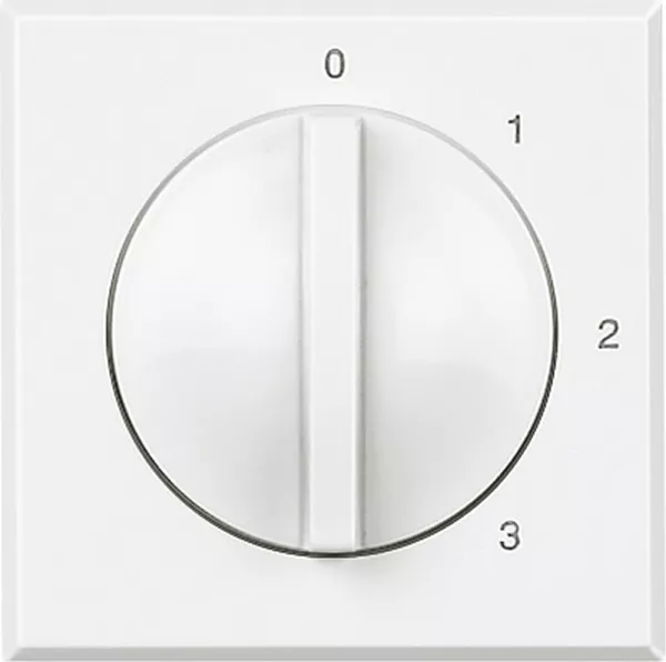 bticino-s�lecteur commutateur rotatif axolute 4 positions ventilation -white 2modules (hd4016)