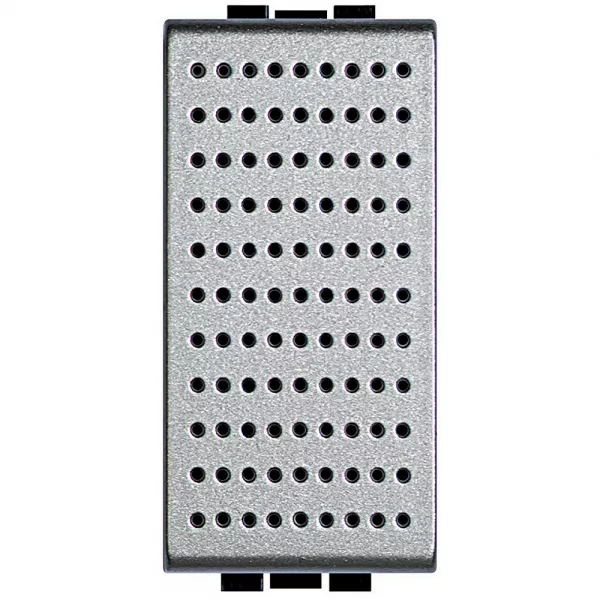 bticino-sonnette � timbre bronze 230v~ livinglight - tech - 1 module (nt4351/230)