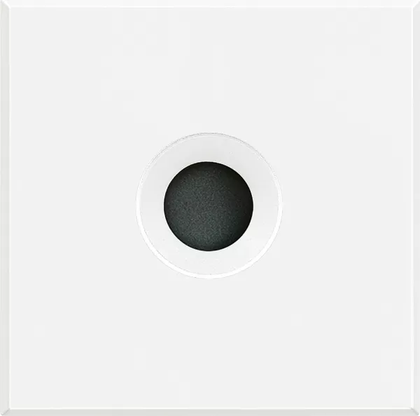 bticino-sortie de c�ble axolute - finition white - 2 modules (hd4954)
