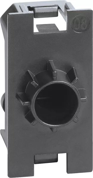 bticino-sortie de fil �9mm - living now - 1 module (btk4953)
