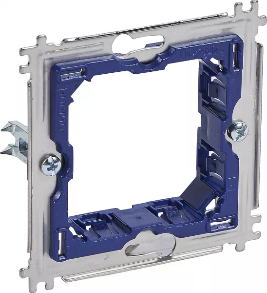 bticino-support � griffes pour plaques livinglight 2 modules (ln4702mg)