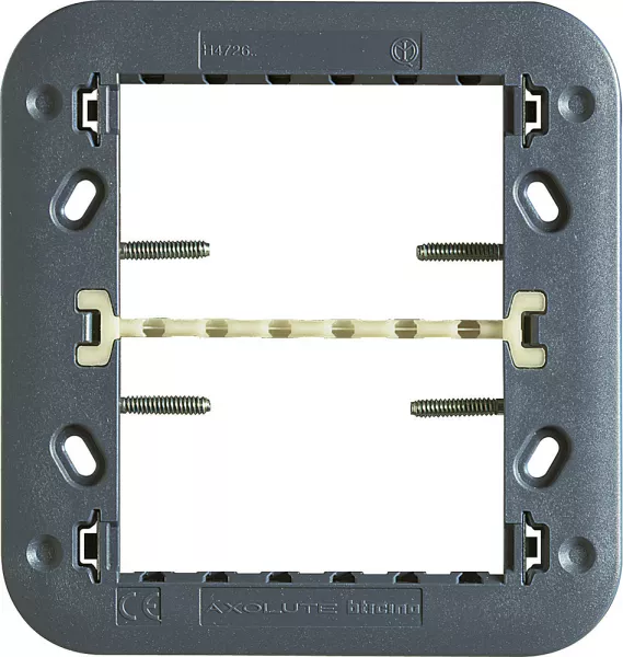bticino-support � vis pour plaques axolute 3+3 modules (h4726)