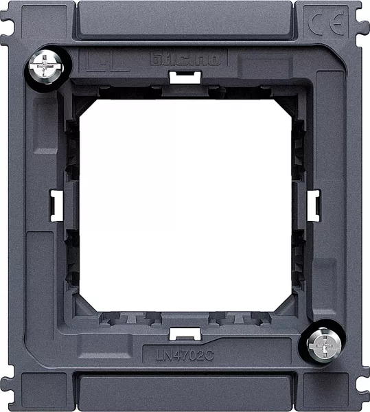 bticino-support de fixation living light air 2 modules (ln4702c)