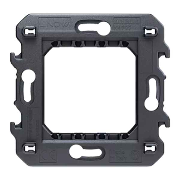 bticino-support de montage living now - 2 modules (btk4702)