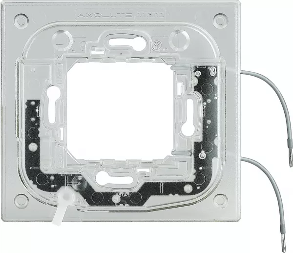 bticino-support lumineux pour plaque rectangulaire axolute 2 modules (ha4702x)