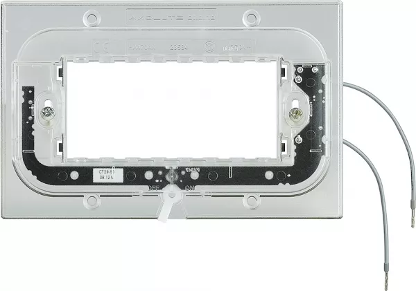 bticino-support lumineux pour plaque rectangulaire axolute 4 modules (ha4704x)