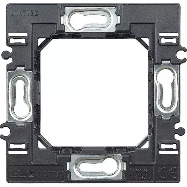bticino-support pour plaques livinglight air 2 modules (ln4702e)