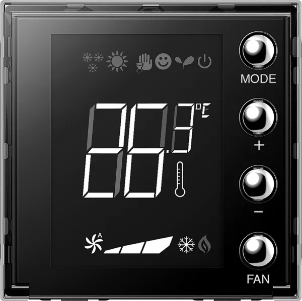 bticino-thermostat avec �cran 1,6pouces myhome_up axolute (h4691)