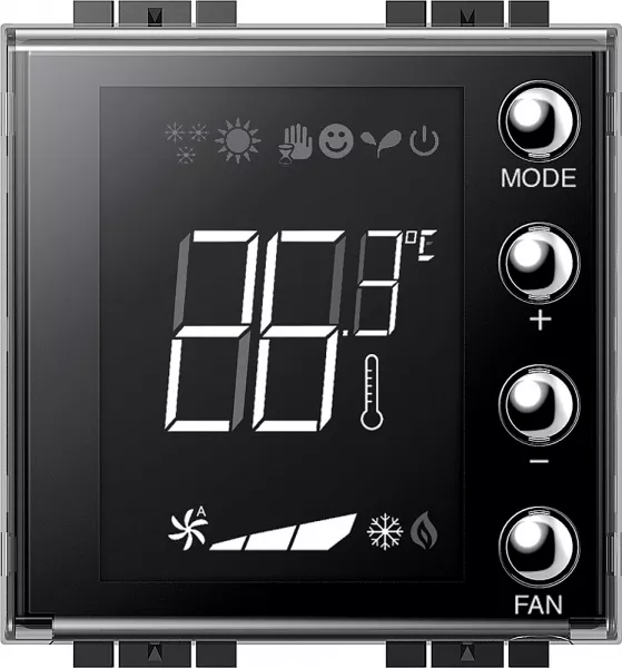 bticino-thermostat avec �cran 1,6pouces myhome_up livinglight (ln4691)