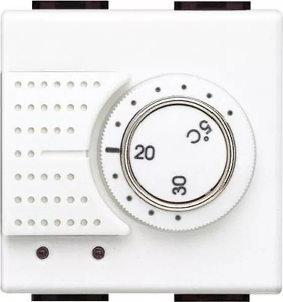 bticino-thermostat �lectronique d\'ambiance avec sonde de sol livinglight - blanc (n4441fh)