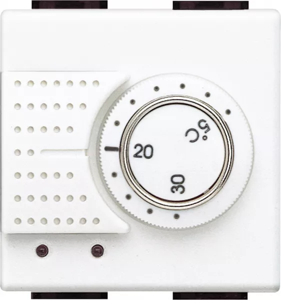 bticino-thermostat �lectronique d\'ambiance livinglight - blanc (n4441)