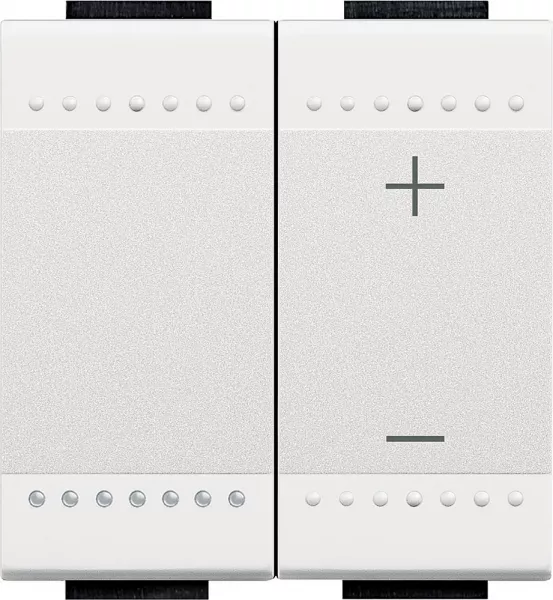 bticino-variateur pour ballast 1v � 10v livinglight - blanc - 2 modules (n4410n)