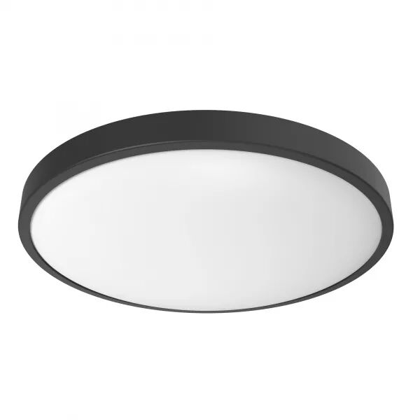 C4 CCT - PLAF. / APPL. MUR IP44 LED INT�G. 21W CCT 3000-4000K 1900LM, NOIR