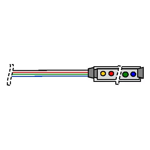 C�ble de raccordement alimentation/s�quenceur 3m pour METEOR (2379)