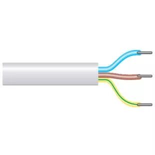 C�ble �lectrique 1,5mm�, 3 cond, 50m (9686015)