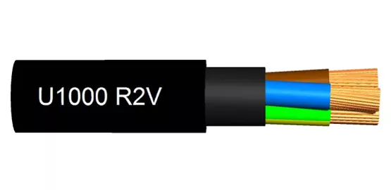 C�ble �lectrique U1000 R2V (RO2V ou R02V) cuivre 3g1,5 100m (R2V3G1,5C100)