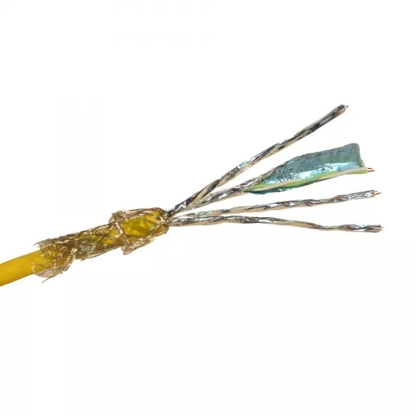 C�BLE R�SEAUX LOCAUX LCS� CAT7 S/FTP 4PAIRES TORSAD�ES EUROCLASSE B2CA - 500M