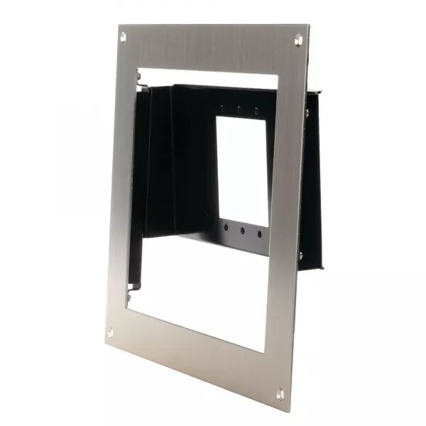 CADRE D\'ENCASTREMENT INOX POUR L\'INSTALLATION POSTE MA�TRE 1X AX8M OU 1 X AX8MV