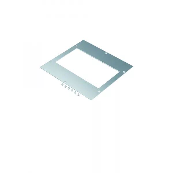 CADRE DE MONTAGE L147MM X L247MM �PAIS 4MM POUR BO�TE DE JONCTION ACIER 290 MM