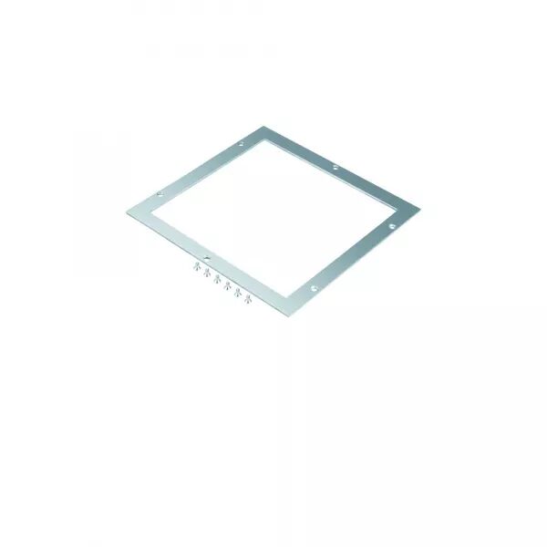 CADRE DE MONTAGE L244MM X L244MM �PAIS 4MM POUR BO�TE DE JONCTION ACIER 290 MM