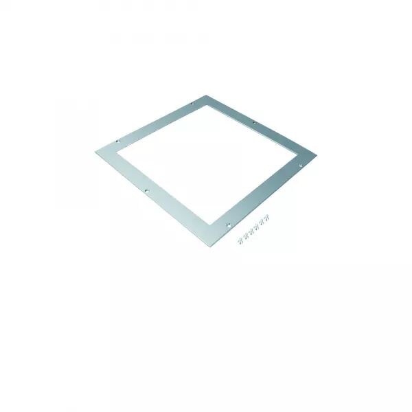 CADRE DE MONTAGE L294MM X L294MM �PAIS 4MM POUR BO�TE DE JONCTION ACIER 340 MM