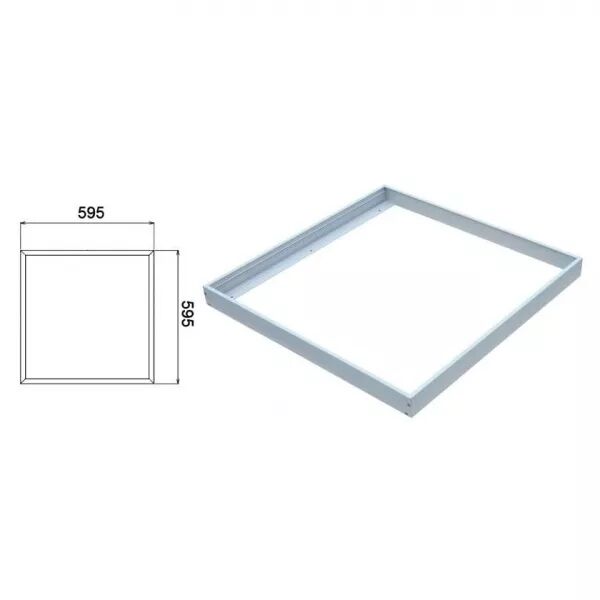 CADRE SAILLIE 600x600 POUR TIMBA GRILL (PANELKIT1S)