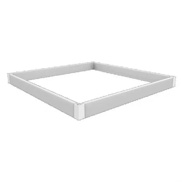 CADRE SAILLIE EN KIT 120x30 en aluminium (embouts en Polycarbonate) (302214)