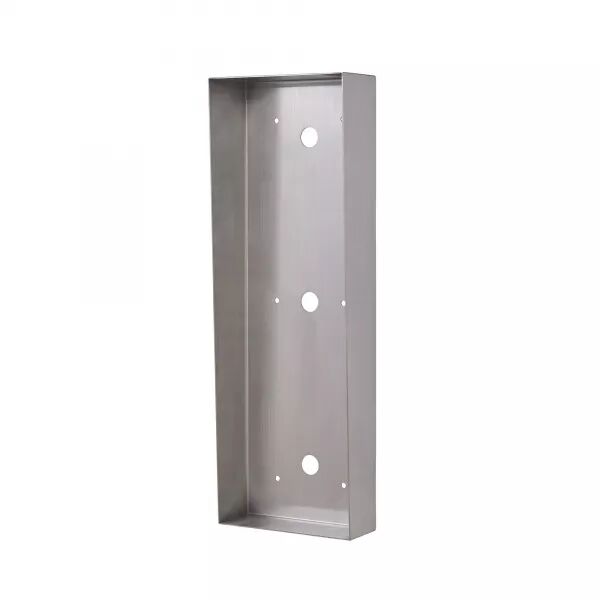 CADRE SAILLIE INOX AVEC VISI�RE ANTI-PLUIE POUR PLATINE VID�O JPDVFLBM