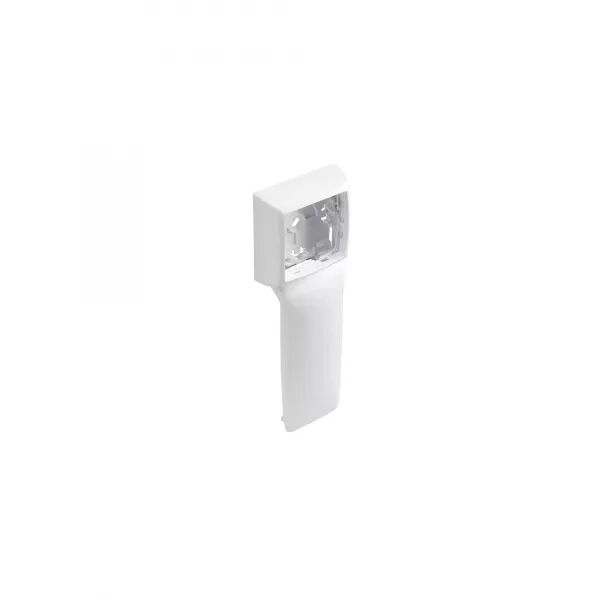 Cadre simple Appareillage Saillie Legrand - Pour plinthe Keva 125x20mm - Blanc