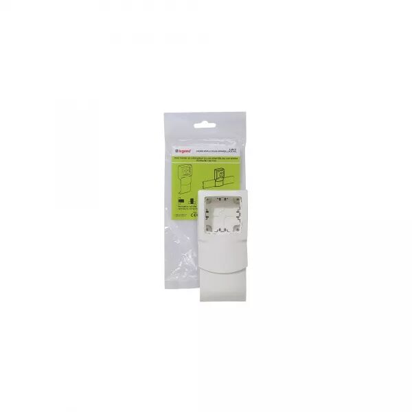 CADRE SIMPLE POUR APPAREILLAGE APPARENT - POUR PLINTHE 80X20MM