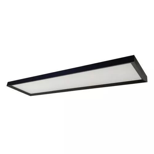 CADRE SURFACE PANNEAU LED 30X120 NOIR RAL9005