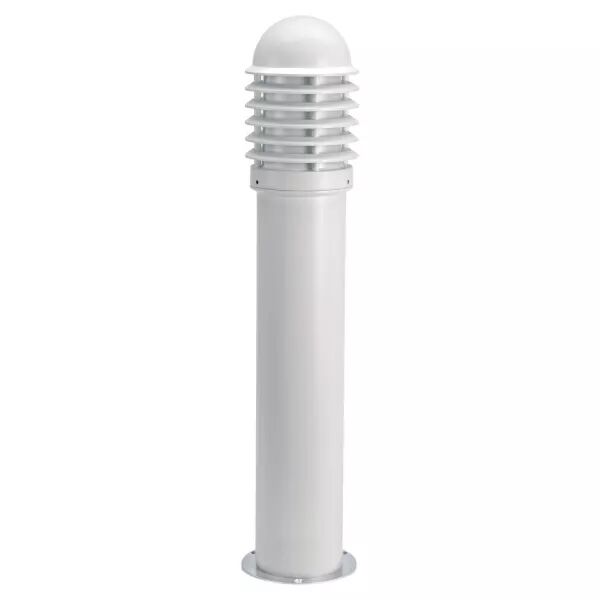 CALEO 1 - Borne Ext. IP44 IK07, blanc, E27 100W max., Lpe non incl., haut.73cm (1779)