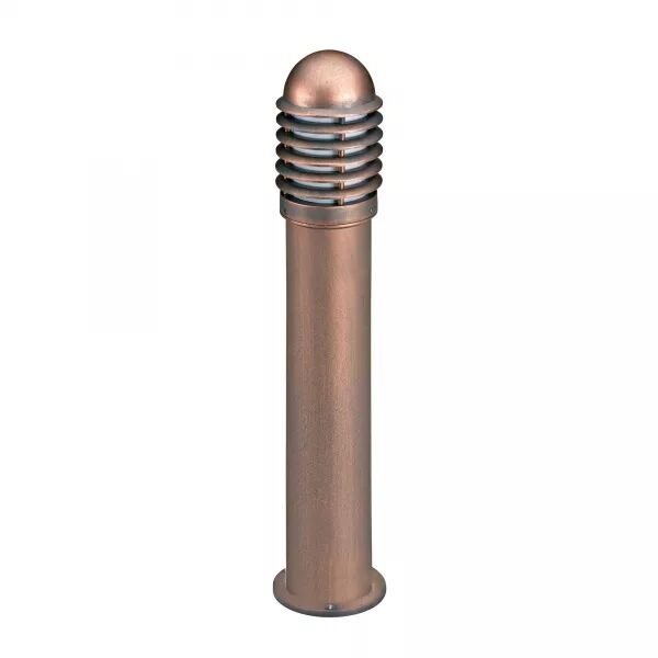 CALEO 1 - BORNE EXT. IP44 IK07, CUIVR�, E27 100W MAX, LPE NON INCL., HAUT.73CM