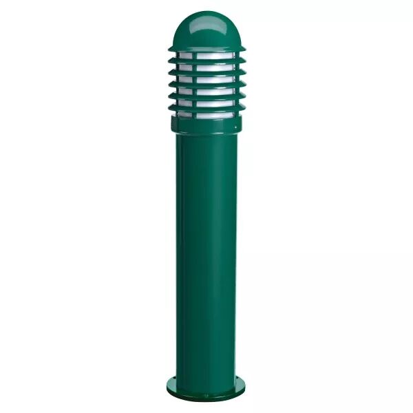 CALEO 1 - Borne Ext. IP44 IK07, vert, E27 100W max., Lpe non incl., haut.73cm (1799)