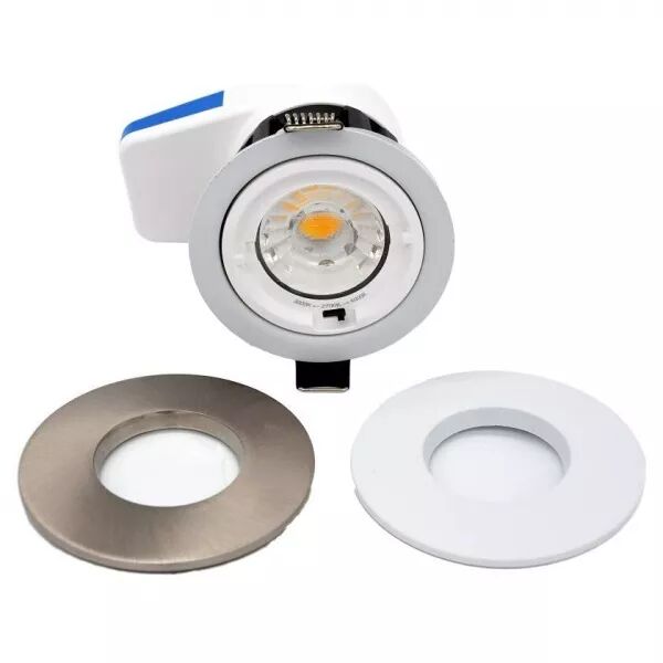 CALIPSO Spot 7W IP65 encastrable CTC 2700/3000/4000K Livr� avec 2 collerettes (CAL7W)