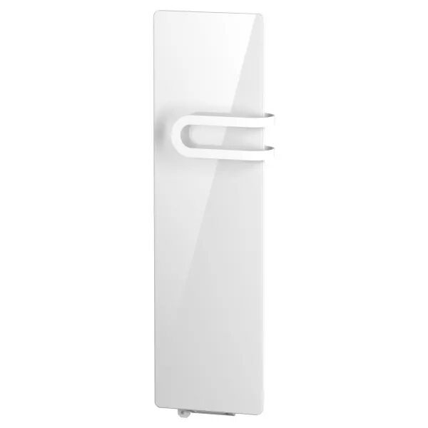 CAMPAVERBAINS nativ radiateur 700W + Soufferie 800W Verre massif Blanc lysK165115