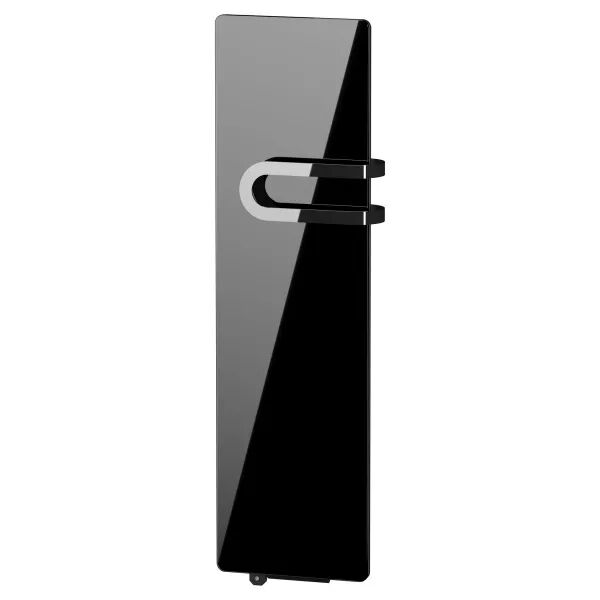 CAMPAVERBAINS nativ radiateur 700W + Soufferie 800W Verre massif Noir astrakanK165125