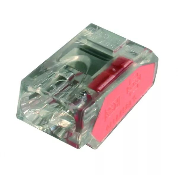 CAPRI - 100 Bornes de connexion STAND 2 entr�es pour fils rigides 0,5 � 2,5mm2 24A-450V (CAP309284)
