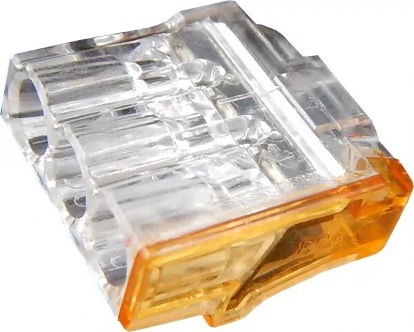 CAPRI - 150 Bornes de connexion SLIM 3 entr�es pour fils rigides 0,5 � 2,5mm2 24A-450V (CAP307103)