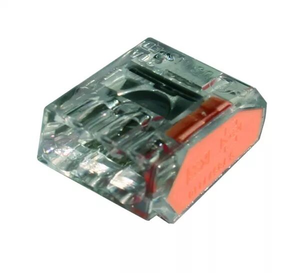 CAPRI - 5000 Bornes de connexion STAND 3 entr�es pour fils rigides 0,5 � 2,5mm2 24A-450V (CAP509285)