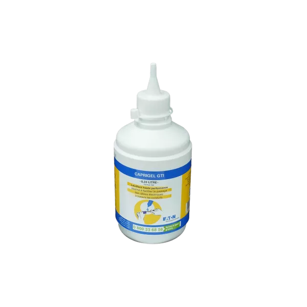 CAPRI - Bouteille de lubrifiant �lectrique Caprigel GTI 0,33L pour tout type de c�ble (CAP599233)