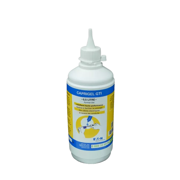 CAPRI - Bouteille de lubrifiant �lectrique Caprigel GTI 0,5L pour tout type de c�ble (CAP599205)