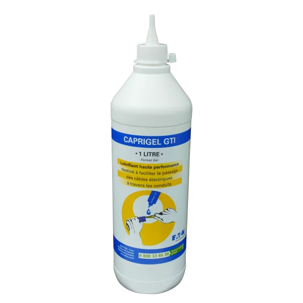 CAPRI - Bouteille de lubrifiant �lectrique Caprigel GTI 1L pour tout type de c�ble (CAP599200)