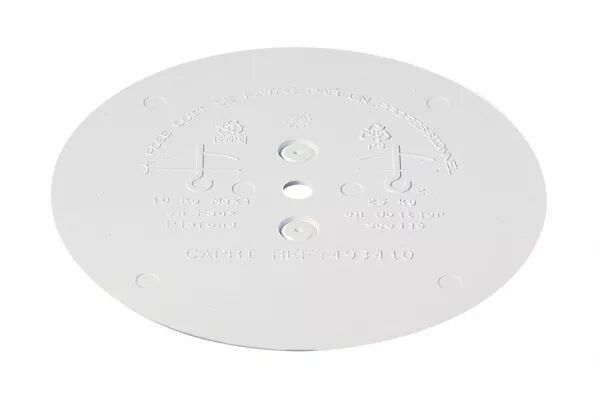 CAPRI - Couvercle Finition Plat �110 pour pot de centre sans DCL (CAP493410)