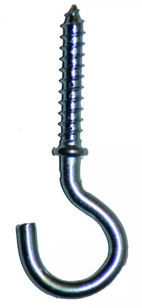 CAPRI - Piton CAPRI L=35 mm non isol� en acier zingu� Fixation type vis bois � 5 mm (CAP735720)