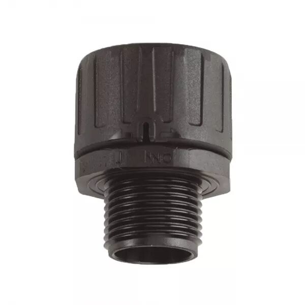CAPRI - Raccord Droit CAPRILOK Compakt - taille 9 - ISO 16 - IP67 - polyamide 6.6 noir (CAP691717)