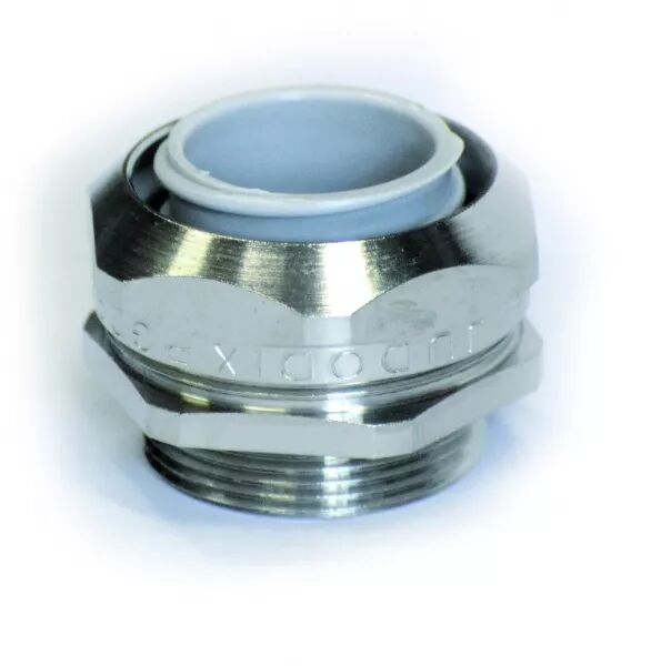 CAPRI - Raccord JUDODIX m�le - laiton nickel� - taille 16 - Pg 16 - IP66 (CAP331604)