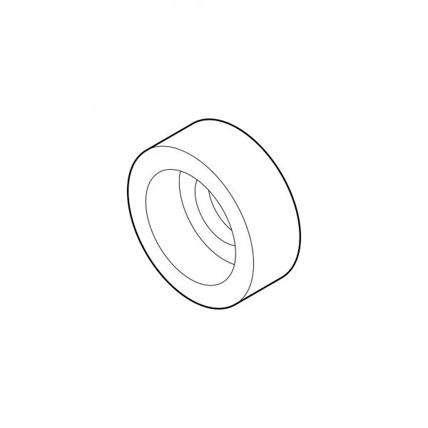 Capuchon cache t�te de vis �6mm - Pour goulottes Segma - PVC